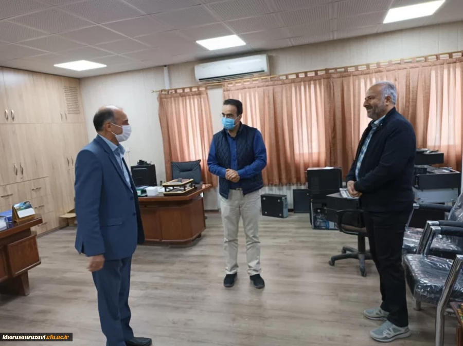 دیدار نوروزی مدیریت استان با کارکنان پردیس ها و مراکز استان 2