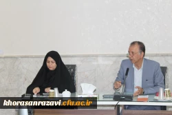 جلسه هم اندیشی مرکز نوآوری و کارآفرینی دانشگاه فرهنگیان استان خراسان رضوی 2