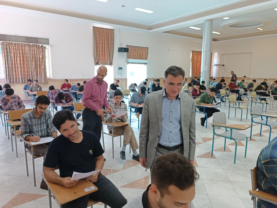 امتحانات پایان نیمسال دوم سال تحصیلی جاری، آغاز شد 5