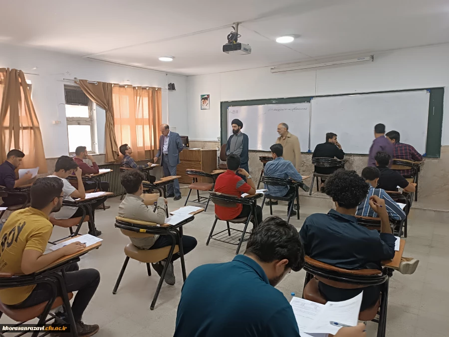 امتحانات پایان نیمسال دوم سال تحصیلی جاری، آغاز شد 9