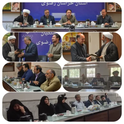 تکریم و معارفه مدیریت امور پردیس های دانشگاه فرهنگیان خراسان رضوی 2