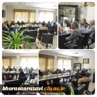 دیدارهای جداگانه مدیریت امور پردیس های دانشگاه فرهنگیان استان  با اعضای شورای بسیج اساتید و هم اندیشی استادان ، اعضای شورای وفاق و اعضاء شورای صنفی  پردیس شهید بهشتی   4