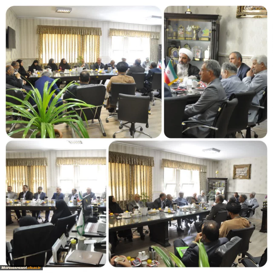 دیدارهای جداگانه مدیریت امور پردیس های دانشگاه فرهنگیان استان  با اعضای شورای بسیج اساتید و هم اندیشی استادان ، اعضای شورای وفاق و اعضاء شورای صنفی  پردیس شهید بهشتی   4