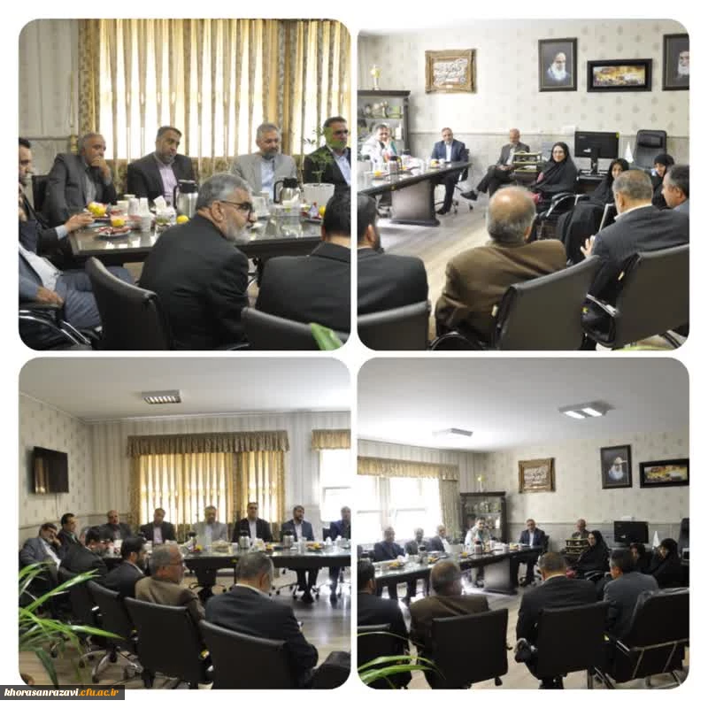 دیدارهای جداگانه مدیریت امور پردیس های دانشگاه فرهنگیان استان  با اعضای شورای بسیج اساتید و هم اندیشی استادان ، اعضای شورای وفاق و اعضاء شورای صنفی  پردیس شهید بهشتی   5