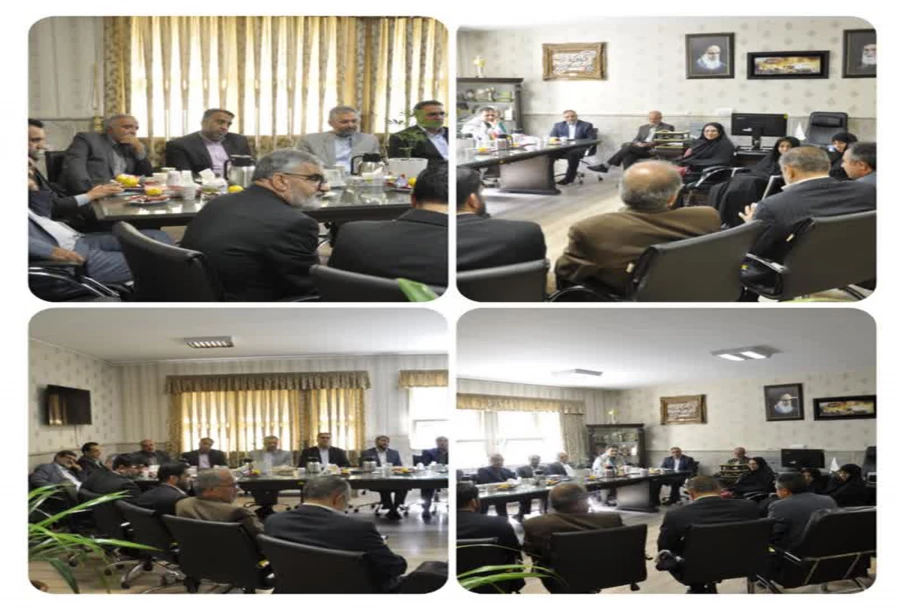 دیدارهای جداگانه مدیریت امور پردیس های دانشگاه فرهنگیان استان  با اعضای شورای بسیج اساتید و هم اندیشی استادان ، اعضای شورای وفاق و اعضاء شورای صنفی  پردیس شهید بهشتی   3