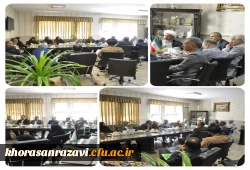 دیدارهای جداگانه مدیریت امور پردیس های دانشگاه فرهنگیان استان  با اعضای شورای بسیج اساتید و هم اندیشی استادان ، اعضای شورای وفاق و اعضاء شورای صنفی  پردیس شهید بهشتی   5