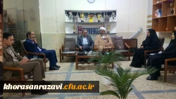 بازدید مدیریت امور پردیس های دانشگاه فرهنگیان استان از مرکز آموزش عالی شهید کلاهدوز قوچان
 3