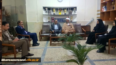 بازدید مدیریت امور پردیس های دانشگاه فرهنگیان استان از مرکز آموزش عالی شهید کلاهدوز قوچان
