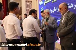 دانشجو سازنده جامعه است ولی این جریان سازندگی برای شما عزیزان دانشگاه فرهنگیان به مراتب قوی‎تر و واقعی‎تر است  8