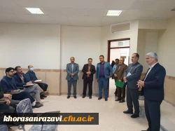 بازدید مسئولان حوزه معاونت نظارت و ارزیابی دانشگاه فرهنگیان از روند اجرای پودمان مهارت آموزی در پردیسها و مراکز خراسان رضوی 20