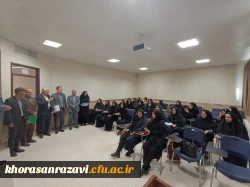 بازدید مسئولان حوزه معاونت نظارت و ارزیابی دانشگاه فرهنگیان از روند اجرای پودمان مهارت آموزی در پردیسها و مراکز خراسان رضوی 21