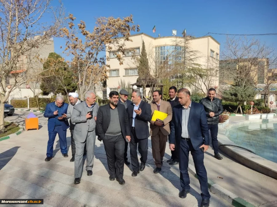 بازدید سرزده ریاست دانشگاه فرهنگیان از مرکز شهیدکامیاب مشهد  2