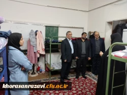 بازدید سرزده ریاست دانشگاه فرهنگیان از مرکز شهیدکامیاب مشهد  5