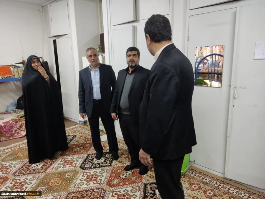 بازدید سرزده ریاست دانشگاه فرهنگیان از مرکز شهیدکامیاب مشهد  6