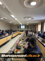 مراسم معارفه و تکریم معاون هماهنگی دانشگاه فرهنگیان استان خراسان رضوی برگزار شد 2