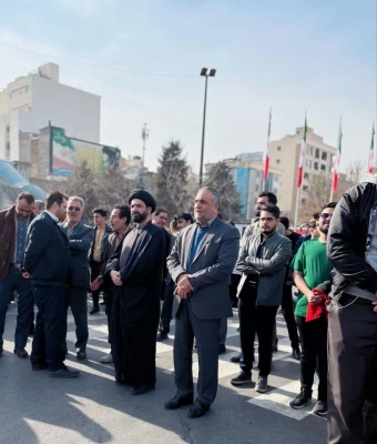 پیام قدردانی و تشکر مدیریت دانشگاه فرهنگیان خراسان رضوی از حضور باشکوه استادان، کارکنان و دانشجویان استان 5