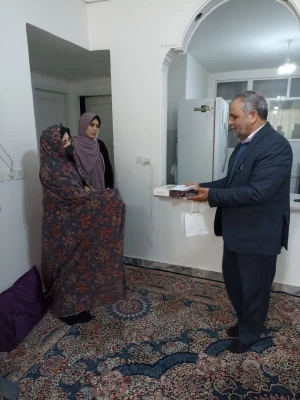 دیدار مسئولین دانشگاه فرهنگیان استان با خانواده همکار مرحوم اعلمی دیدار کردند 2