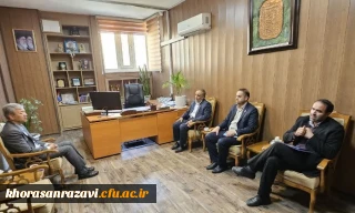 سرپرست دانشگاه فرهنگیان استان خراسان رضوی با مدیرکل نوسازی و تجهیز مدارس استان دیدار و گفتگو کرد