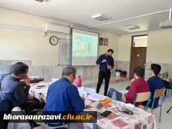 جشنواره تدریس برتر مرحله استانی خراسان رضوی برگزار شد 3