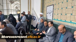 برپایی میز خدمت مدیریت استانی و پردیس ها و مراکز خراسان رضوی  2