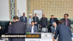 برپایی میز خدمت مدیریت استانی و پردیس ها و مراکز خراسان رضوی  3