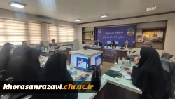 پایش و ارزیابی روند اجرای کارورزی در پردیس ها و مراکز دانشگاه فرهنگیان خراسان رضوی  3