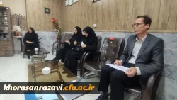 پایش و ارزیابی روند اجرای کارورزی در پردیس ها و مراکز دانشگاه فرهنگیان خراسان رضوی  8