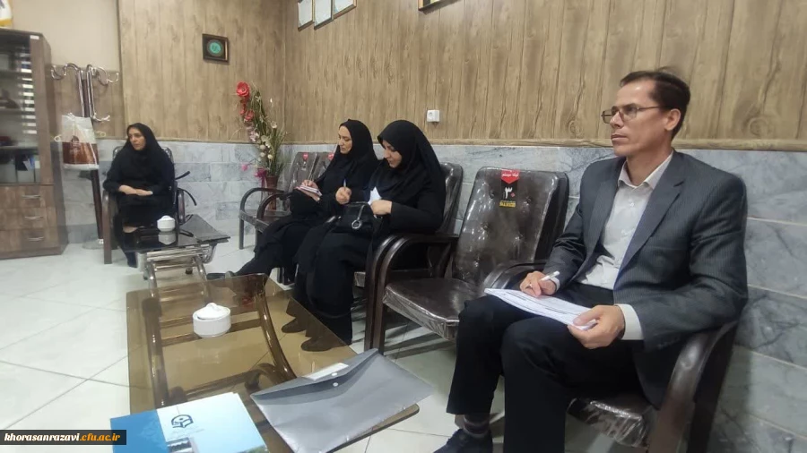 پایش و ارزیابی روند اجرای کارورزی در پردیس ها و مراکز دانشگاه فرهنگیان خراسان رضوی  8