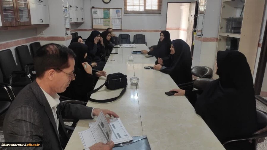 پایش و ارزیابی روند اجرای کارورزی در پردیس ها و مراکز دانشگاه فرهنگیان خراسان رضوی  10