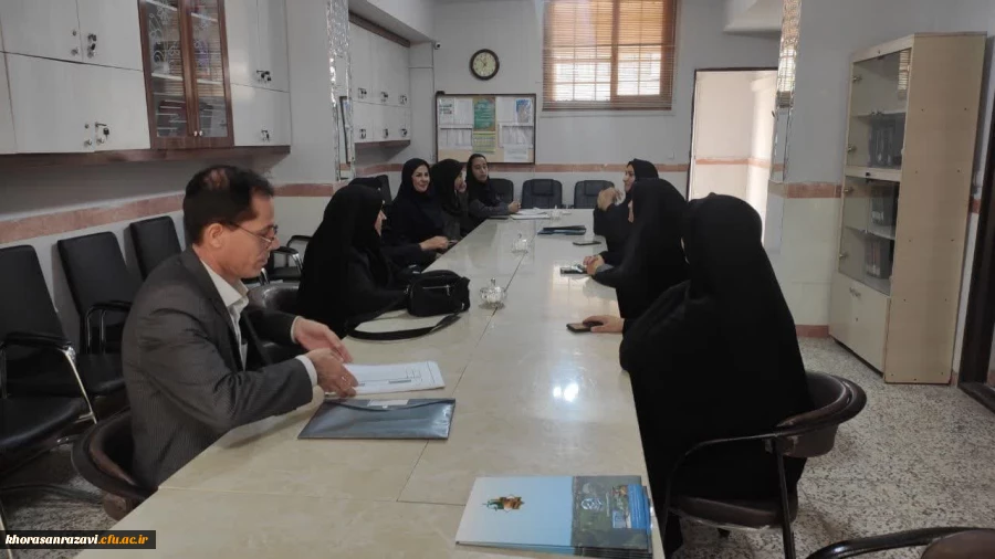 پایش و ارزیابی روند اجرای کارورزی در پردیس ها و مراکز دانشگاه فرهنگیان خراسان رضوی  12
