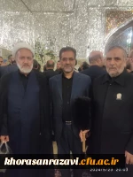 حضور اعضای هیأت رئیسه دانشگاه فرهنگیان در مراسم تشییع و تدفین رئیس جمهور 4