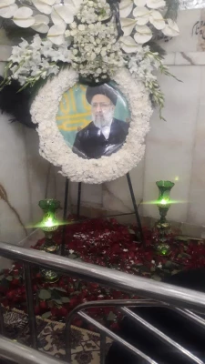 حضور اعضای هیأت رئیسه دانشگاه فرهنگیان در مراسم تشییع و تدفین رئیس جمهور 7