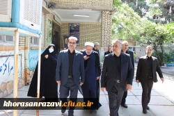 بازدید اعضای هیأت رئیسه دانشگاه فرهنگیان کشور از پردیس ها و مراکز دانشگاه فرهنگیان استان خراسان رضوی 4