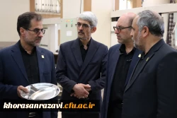 بازدید اعضای هیأت رئیسه دانشگاه فرهنگیان کشور از پردیس ها و مراکز دانشگاه فرهنگیان استان خراسان رضوی 5