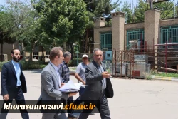 بازدید هیأت نظارت وزارت علوم،تحقیقات و فناوری از پردیس های دانشگاه فرهنگیان خراسان رضوی 10