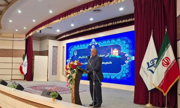 حضور رئیس دانشگاه فرهنگیان در مراسم اختتامیه سومین دورۀ زیارت اوّلی های دانشجومعّلمان خواهر سراسر کشور 9