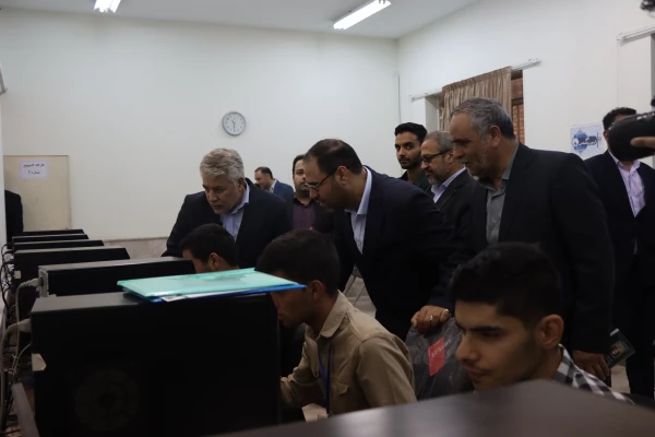 بازدید از حوزه ها و کانون های ارزیابی تکمیلی پذیرفته شدگان متعهد به خدمت آموزش و پرورش در دانشگاه فرهنگیان 2