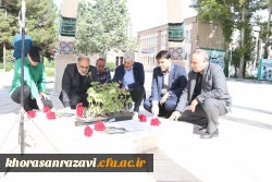 بازدید ریاست دانشگاه فرهنگیان از پردیس شهید بهشتی مشهد 3