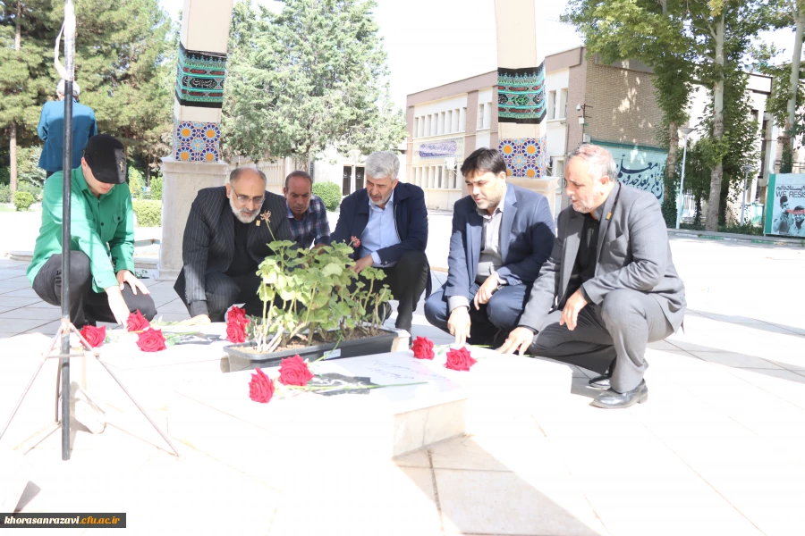 بازدید ریاست دانشگاه فرهنگیان از پردیس شهید بهشتی مشهد 3