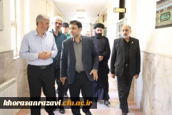 بازدید ریاست دانشگاه فرهنگیان از پردیس شهید بهشتی مشهد 7