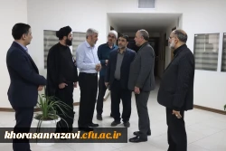 بازدید ریاست دانشگاه فرهنگیان از پردیس شهید بهشتی مشهد 8