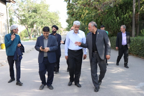 بازدید ریاست دانشگاه فرهنگیان از پردیس شهید بهشتی مشهد 11