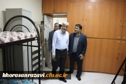 بازدید ریاست دانشگاه فرهنگیان از پردیس شهید بهشتی مشهد 12