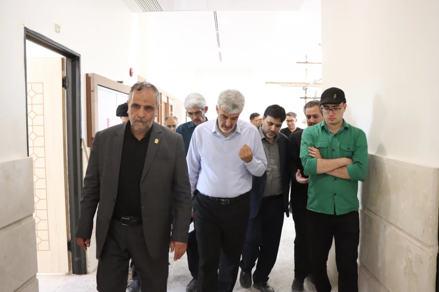 بازدید ریاست دانشگاه فرهنگیان از پردیس شهید بهشتی مشهد 15