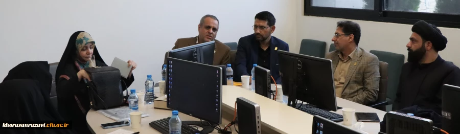 تشریح برنامه های  توسعه ای و همکاری های علمی پژوهشی، فرصت مطالعاتی و طرح ها فناورنه دانشگاه فرهنگیان دراولین جلسه معاونان پژوهشی و فناوری دانشگاه فرهنگیان کشور در مشهد 3