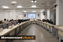 تشریح برنامه های  توسعه ای و همکاری های علمی پژوهشی، فرصت مطالعاتی و طرح ها فناورنه دانشگاه فرهنگیان دراولین جلسه معاونان پژوهشی و فناوری دانشگاه فرهنگیان کشور در مشهد 6