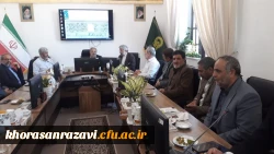 دیدار رئیس دانشگاه فرهنگیان با تولیت آستان قدس رضوی و مدیریت عالی حرم مطهر رضوی
 3