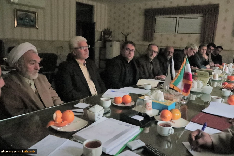 جلسه ستاد اقامه نماز دانشگاه فرهنگیان استان خراسان رضوی 2