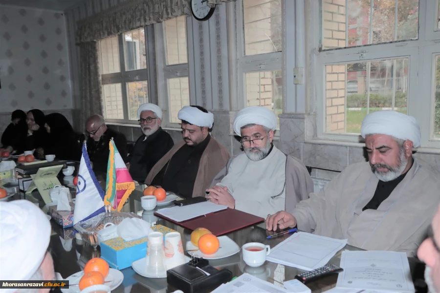 جلسه ستاد اقامه نماز دانشگاه فرهنگیان استان خراسان رضوی 4