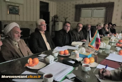  با حضور حجت الاسلام سبحانی نیا رئیس ستاد اقامه نماز  استان برگزار شد:

جلسه ستاد اقامه نماز دانشگاه فرهنگیان استان خراسان رضوی